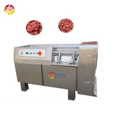 Máquina de corte de cubo de carne de aço inoxidável 304 para processamento rápido e preciso de carne