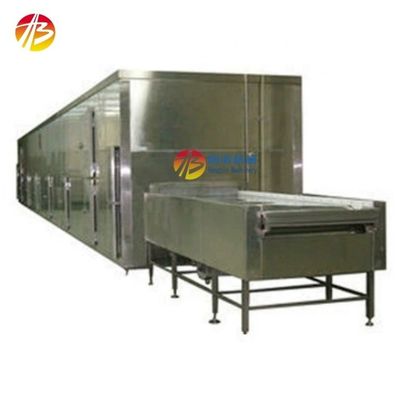 Capacidade de refrigeração de 500 kg Congelador rápido industrial para camarões e morangos congelados