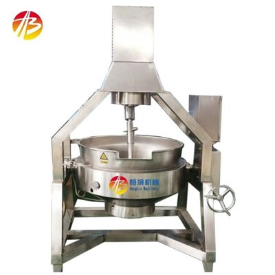 200 kg por lote chaleira de cozimento para máquina de processamento de doces de grande capacidade