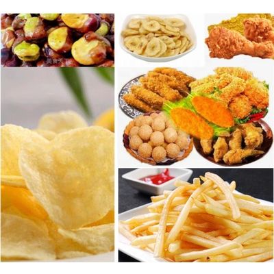 Máquina automática contínua de fritura de batatas fritas para loja de alimentos 2500*1000*2400 Tamanho