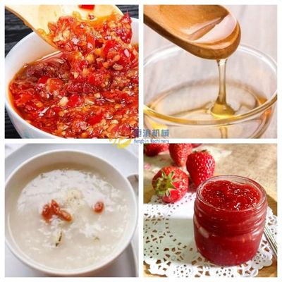 Misturador de cozinha de confitura de frutas com chaleira e agitador personalizáveis