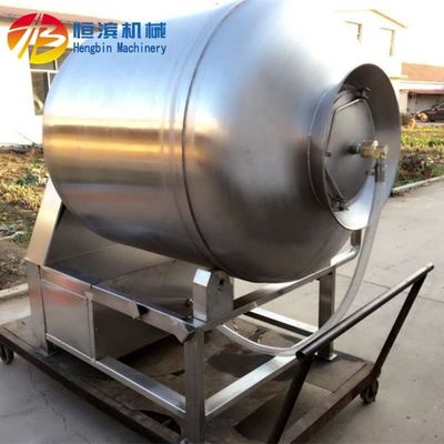 Máquina automática de esmagamento a vácuo de rolos para temperar e marinhar carne