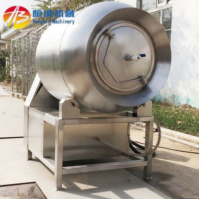 Máquina automática de esmagamento a vácuo de rolos para temperar e marinhar carne