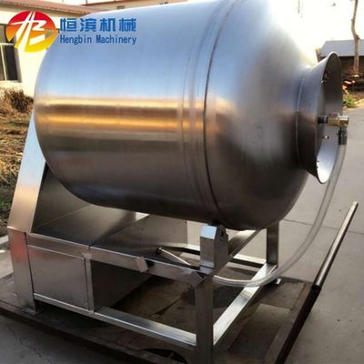 Máquina automática de esmagamento a vácuo de rolos para temperar e marinhar carne