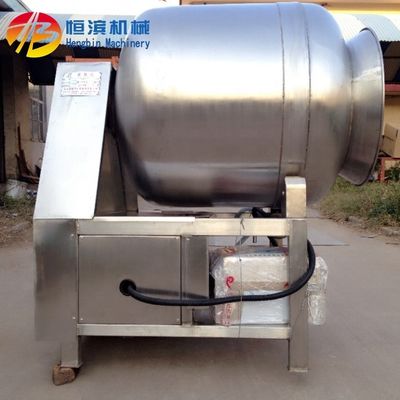 Máquina automática de esmagamento a vácuo de rolos para temperar e marinhar carne