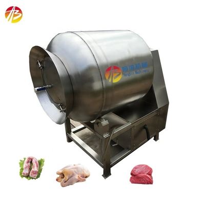 Máquina de esmagamento a vácuo para processamento de carne e peixe, capacidade 100-150 kg/lote