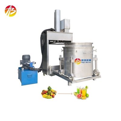 Pressor automático de leite de coco para frutas para separação de lama e escória Capacidade 200 kg/h