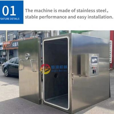 Potência da bomba de vácuo 5.5KW Dispositivo de arrefecimento de cozinha para pré-refrigerar alimentos Padaria Pasta de frutas
