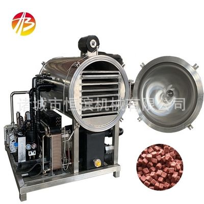 Óleo de silicone/aquecimento elétrico 30 kg Alimentos para animais de estimação Carne Peixe Frutas Vegetais Máquina de secagem a vácuo