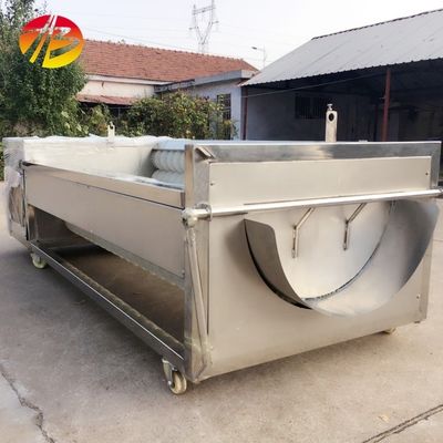 Máquina de lavar bolhas para batata doce gengibre cenoura mandioca batata cúrcuma Yam peeling