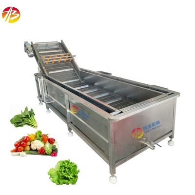 Máquina de lavagem de bolhas de ar de desempenho superior para planta de frutos do mar