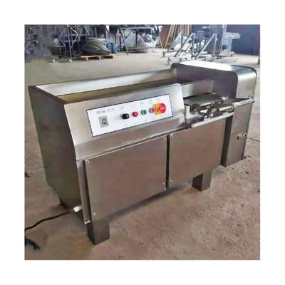 Máquina de corte de cubo de carne de aço inoxidável 304 para processamento rápido e preciso de carne