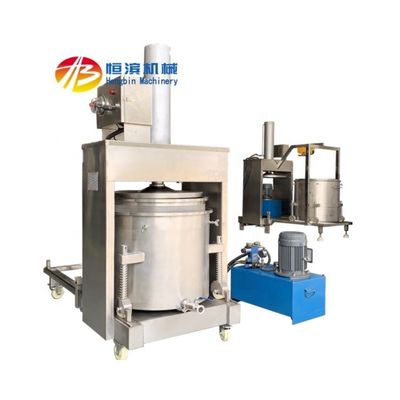 Fácil de operar 300L Commercial Pure Juicer Press hidráulico frio para alta produtividade