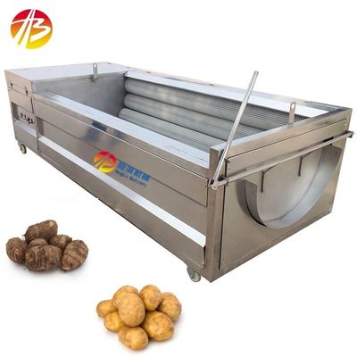 Vegetais Frutas Produtos do mar Planta Comercial Taro Batata Gengibre Descascar e Máquina de Lavar