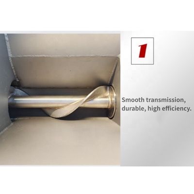 Potência total 4 kW moedor de carne congelada para processamento comercial de carne congelada