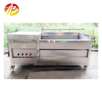 Escovinha Industrial de Roller Ginger Batata de Amendoim Tomate Lavagem de Cebola com 1.5kw Potência