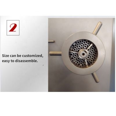 Máquina industrial de moer carne de frango congelada para carne e ossos congelados a 910*620*980 mm