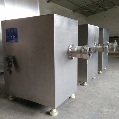 Máquina industrial de moer carne de frango congelada para carne e ossos congelados a 910*620*980 mm