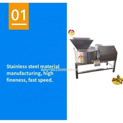 Máquina de trituração de frutas Máquina trituradora para maçã Tomate Frutas de morango