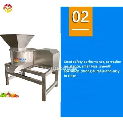 Máquina de trituração de frutas Máquina trituradora para maçã Tomate Frutas de morango