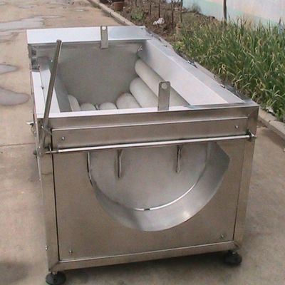Máquina de lavagem e descascagem de produtos hortícolas para restauração comercial com potência de 2,2 kW