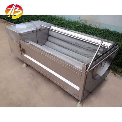 Máquina de lavagem e descascagem de produtos hortícolas para restauração comercial com potência de 2,2 kW