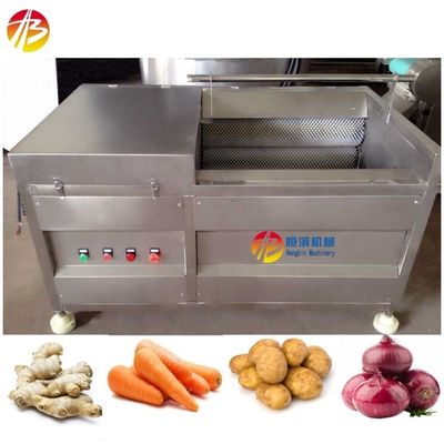 Máquina de lavagem e descascagem de produtos hortícolas para restauração comercial com potência de 2,2 kW