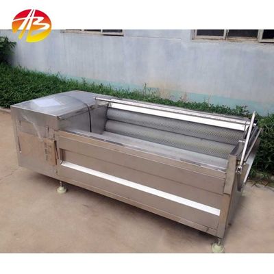 Máquina de lavagem e descascagem de produtos hortícolas para restauração comercial com potência de 2,2 kW
