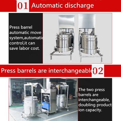 Equipamento de processamento de carne de frutas e vegetais