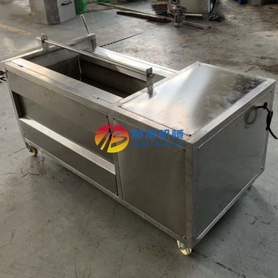 Equipamento de descascagem e lavagem fácil de operar para Taro Potato Ginger Carrot Yam Cassava