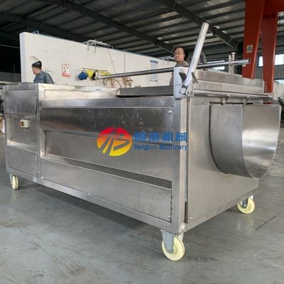 Equipamento de descascagem e lavagem fácil de operar para Taro Potato Ginger Carrot Yam Cassava