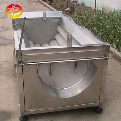 Equipamento de descascagem e lavagem fácil de operar para Taro Potato Ginger Carrot Yam Cassava