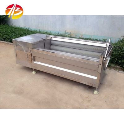 Equipamento de descascagem e lavagem fácil de operar para Taro Potato Ginger Carrot Yam Cassava
