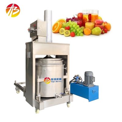 SUS304 Expector hidráulico a frio comercial para extração de sumos de frutas e vegetais