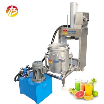 SUS304 Expector hidráulico a frio comercial para extração de sumos de frutas e vegetais