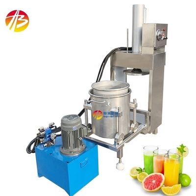 Expector de pressão hidráulica para maçãs de romã leite de coco e outras frutas 400KG