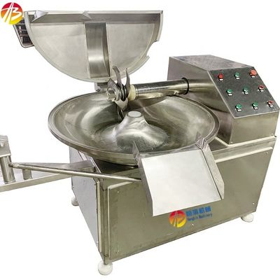 1400/3000 r/min Máquina de cortar fast knife meat bowl para processamento rápido e consistente de carne