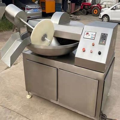 1400/3000 r/min Máquina de cortar fast knife meat bowl para processamento rápido e consistente de carne