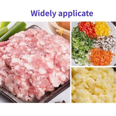 Máquina de corte de carne de alta capacidade para corte industrial de carne