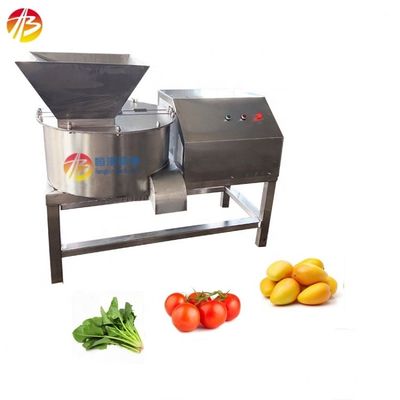 Máquina de triturar batatas, maçãs e tomates para processamento de frutas e vegetais